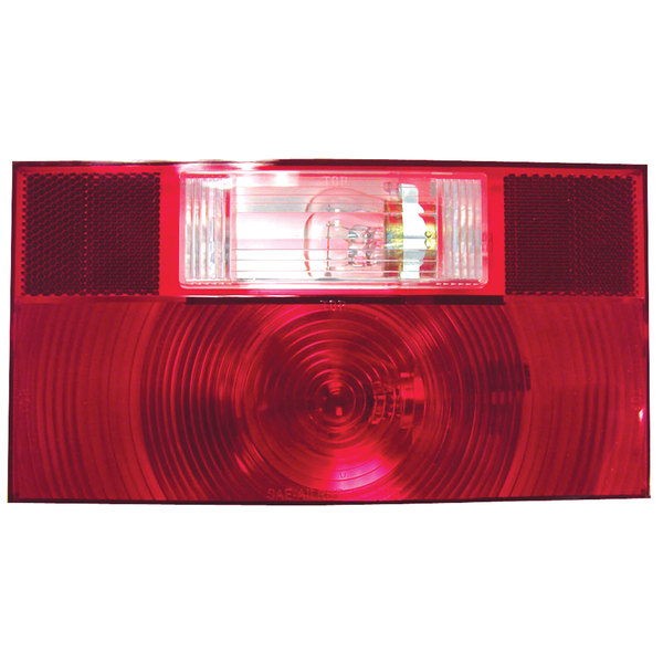 Peterson Manufacturing Peterson Manufacturing V25912 Stop, Turn, & Tail Light With Reflex - With Integral Back Up Light V25912